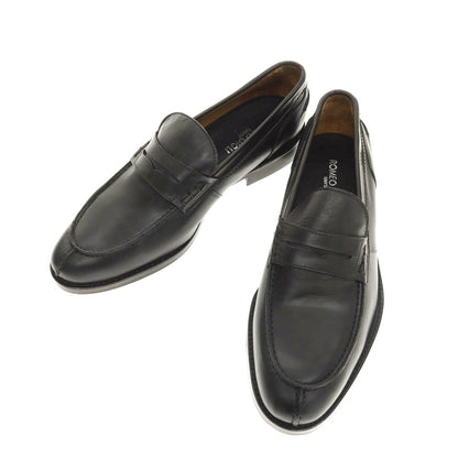 【中古】ロメオジリ ROMEO GIGLI コインローファー ダークブラウン【 40 】【 状態ランクA 】【 メンズ 】