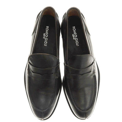 【中古】ロメオジリ ROMEO GIGLI コインローファー ダークブラウン【 40 】【 状態ランクA 】【 メンズ 】