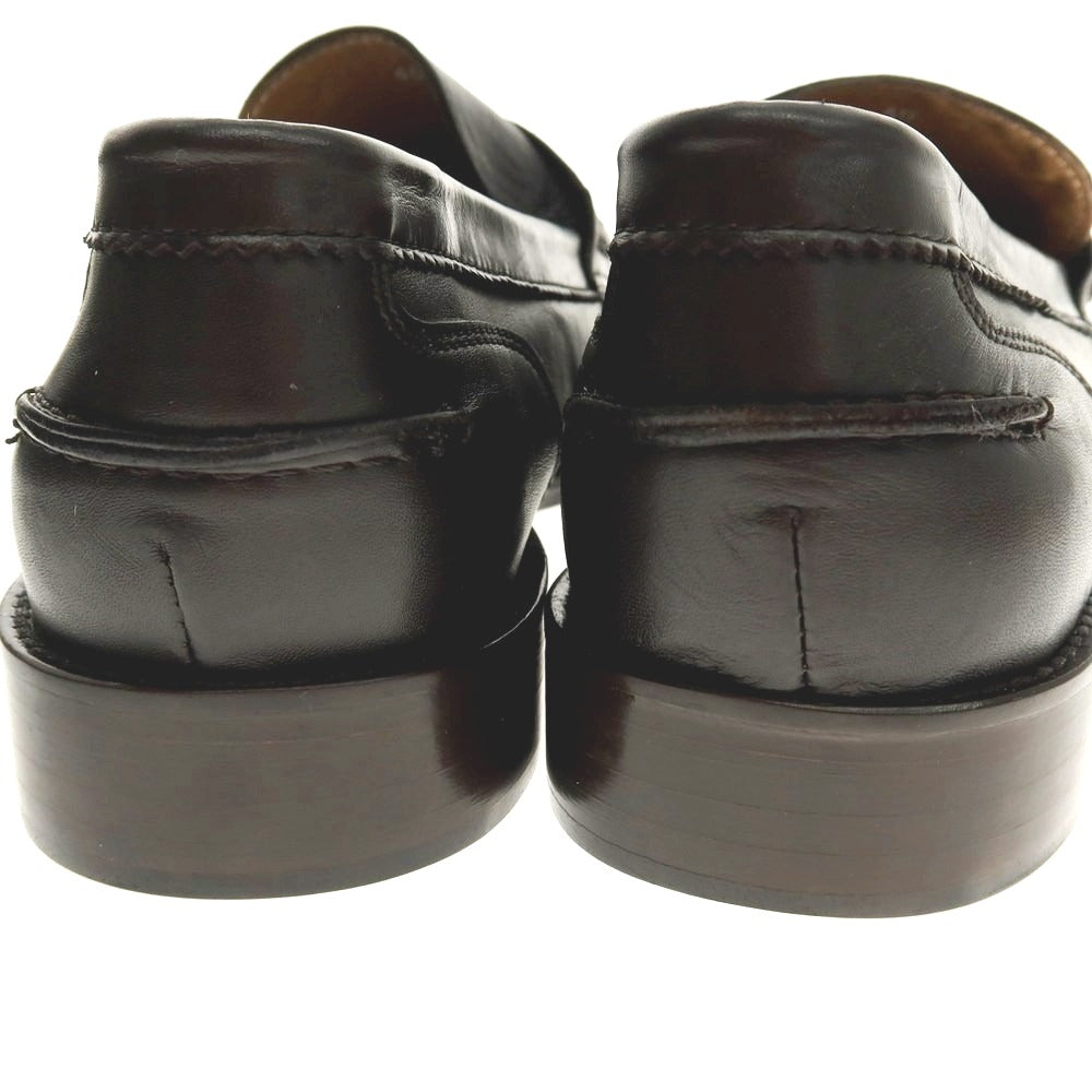 【中古】ロメオジリ ROMEO GIGLI コインローファー ダークブラウン【 40 】【 状態ランクA 】【 メンズ 】