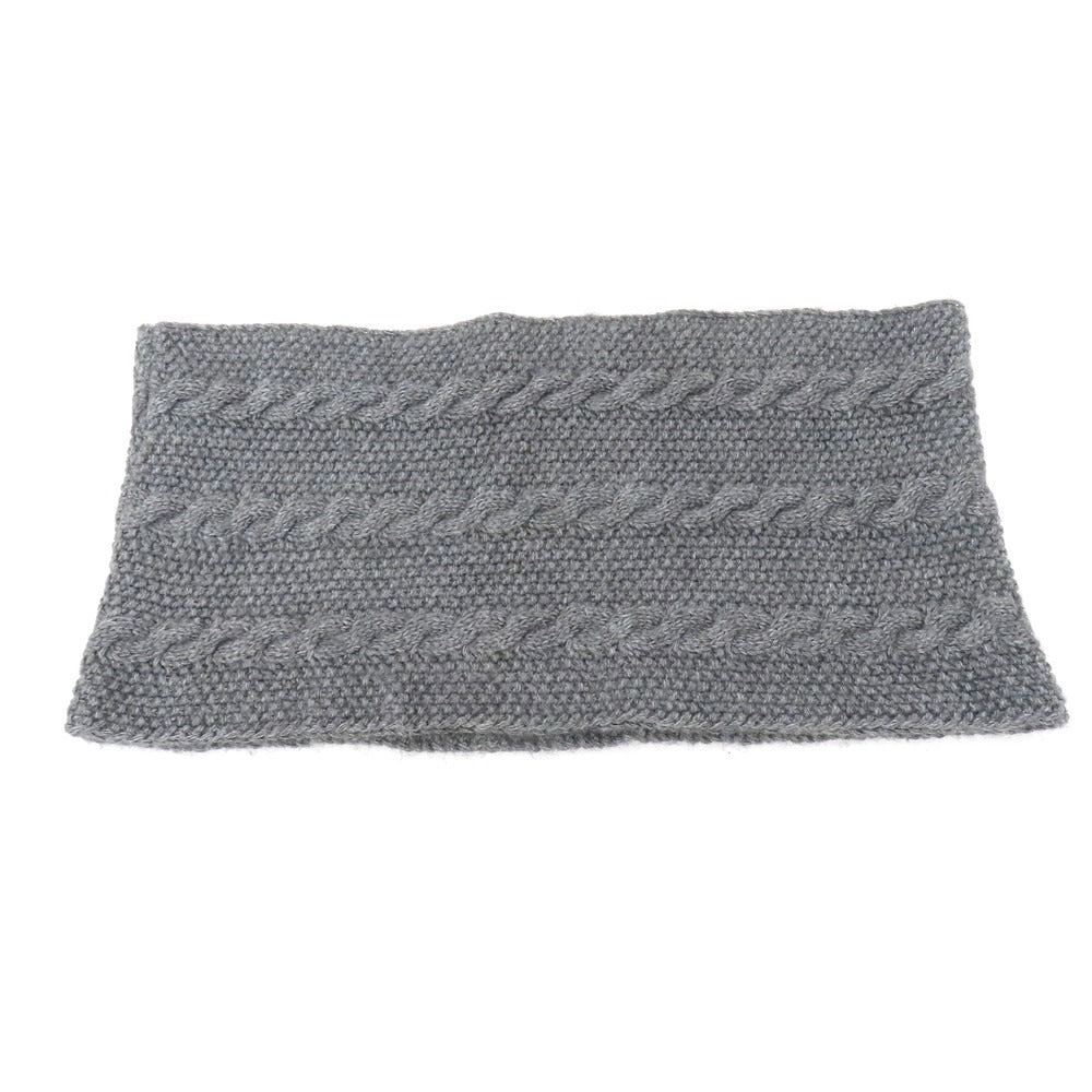 【中古】ロベルトペペ ROBERTO PEPE アクリルウール スヌード グレー【 状態ランクB 】【 メンズ 】