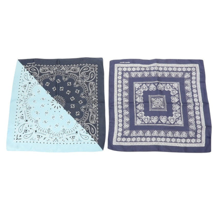 【中古】ヤコブコーエン JACOB COHEN コットン×シルク ポケットチーフ 4枚セット マルチカラー【 状態ランクC 】【 メンズ 】