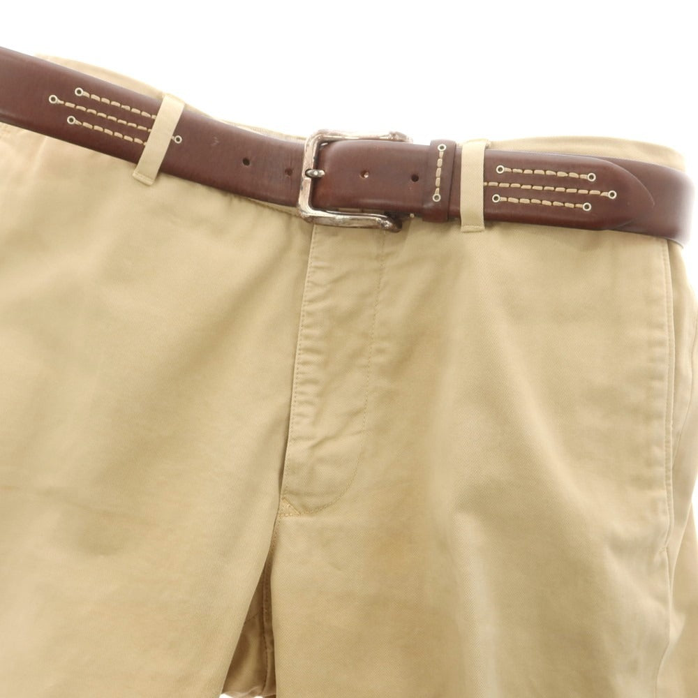 【中古】パオロ ヴィターレ PAOLO VITALE レザー ベルト ブラウン【 100/115 】【 状態ランクB 】【 メンズ 】