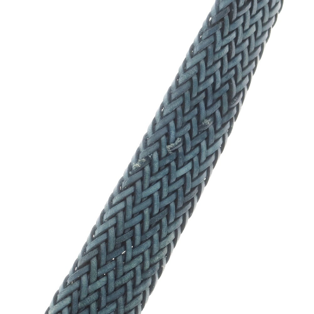 【中古】オルチアーニ ORCIANI レザー メッシュベルト ブルーxシルバー【 100 】【 状態ランクB 】【 メンズ 】