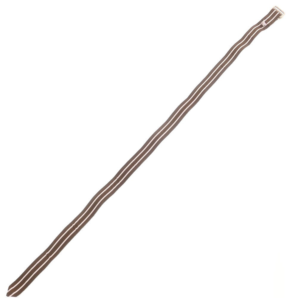 【中古】バロンズハンター BARRONS HUNTER ナイロン系 ダブルリング リボンベルト ブラウンxライトピンク【 L 】【 状態ランクB 】【 メンズ 】