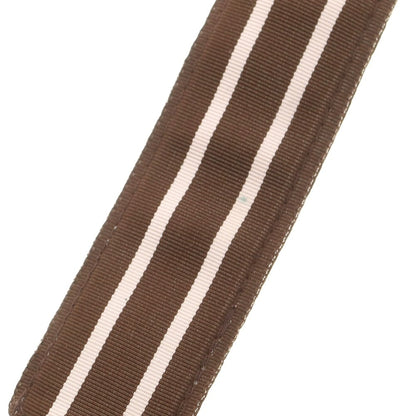 【中古】バロンズハンター BARRONS HUNTER ナイロン系 ダブルリング リボンベルト ブラウンxライトピンク【 L 】【 状態ランクB 】【 メンズ 】