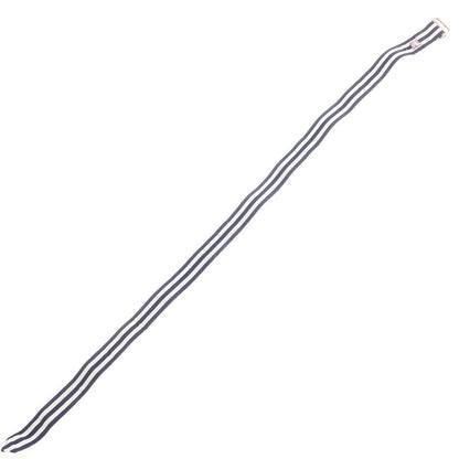 【中古】バロンズハンター BARRONS HUNTER ナイロン系 ダブルリング リボンベルト ネイビーxホワイト【 L 】【 状態ランクB 】【 メンズ 】