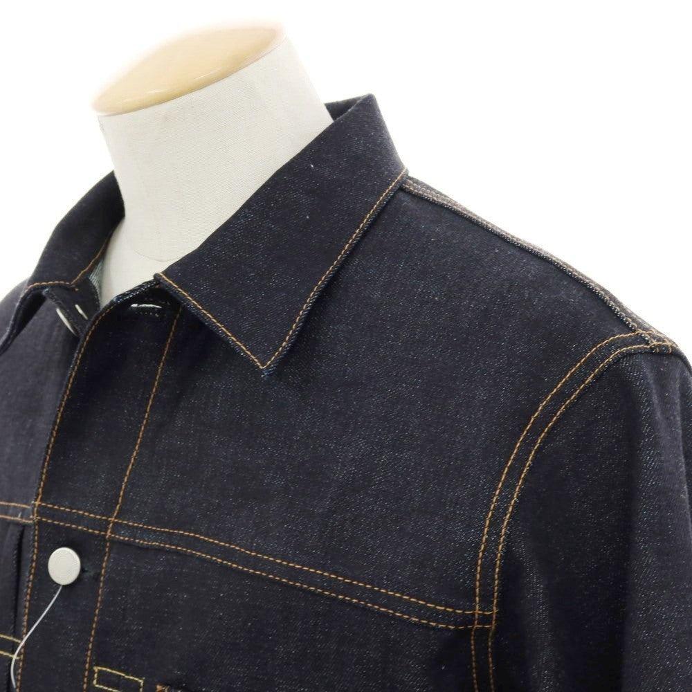 【中古】モモタロウ ジーンズ MOMOTARO JEANS コットン デニムジャケット インディゴ【 XS 】【 状態ランクA 】【 メンズ 】