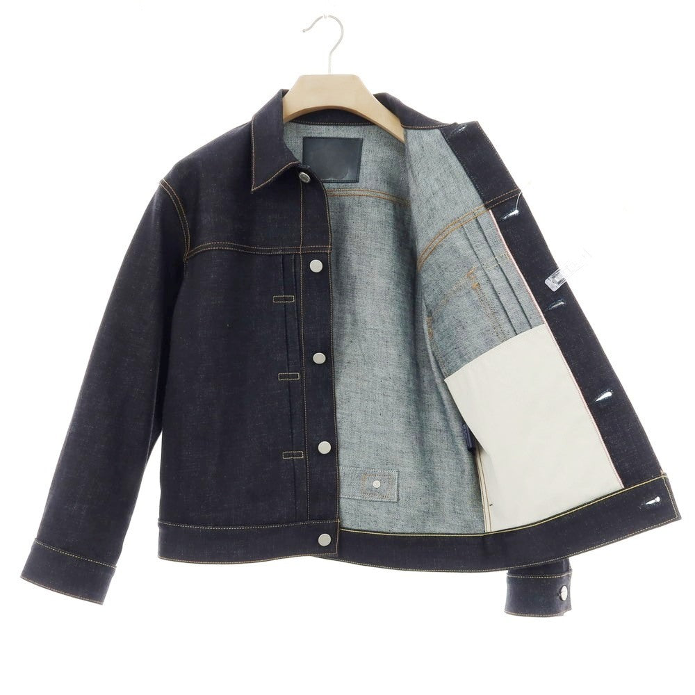 【中古】モモタロウ ジーンズ MOMOTARO JEANS コットン デニムジャケット インディゴ【 XS 】【 状態ランクA 】【 メンズ 】