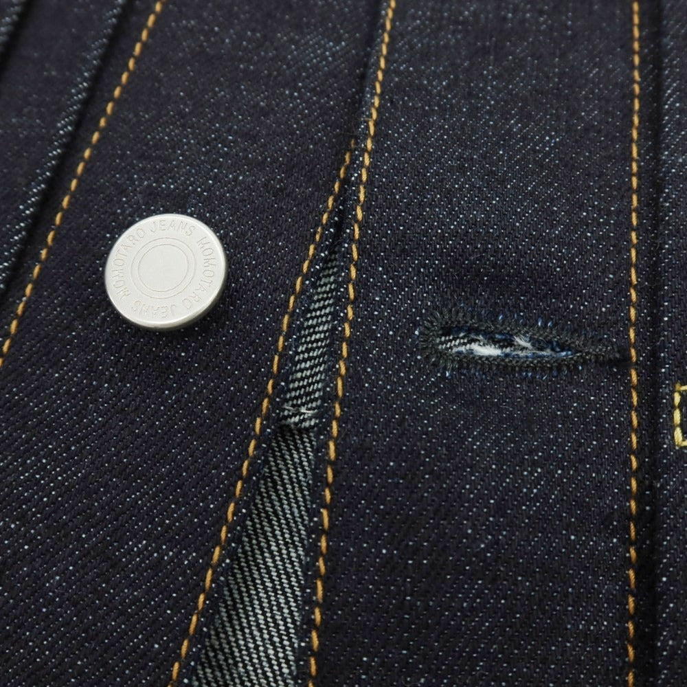 【中古】モモタロウ ジーンズ MOMOTARO JEANS コットン デニムジャケット インディゴ【 XS 】【 状態ランクA 】【 メンズ 】