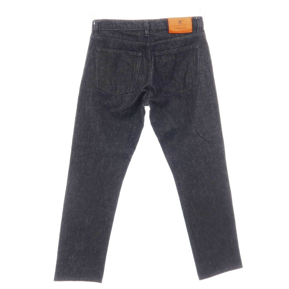 【中古】ピーティートリノ デニム PT TORINO DENIM TOMORROWLAND別注 コットン デニムパンツ ジーンズ ブラック【サイズ28】【 状態ランクB 】【 メンズ 】[CPD]
