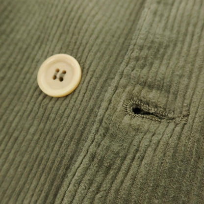 【中古】バグッタ Bagutta ストレッチ コットン コーデュロイ ダブル6B カジュアルジャケット オリーブ【 46 】【 状態ランクB 】【 メンズ 】