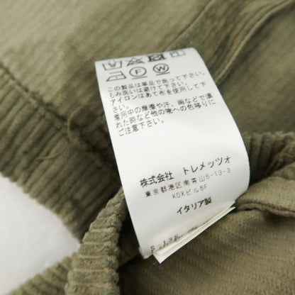 【中古】バグッタ Bagutta ストレッチ コットン コーデュロイ ダブル6B カジュアルジャケット オリーブ【 46 】【 状態ランクB 】【 メンズ 】