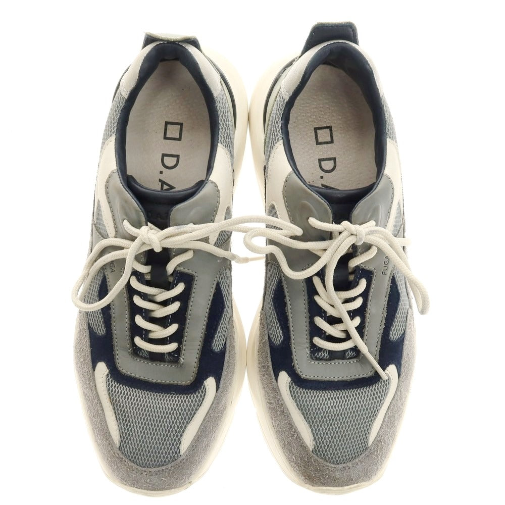 【中古】デイト D.A.T.E. スニーカー グレー【 27 】【 状態ランクC 】【 メンズ 】