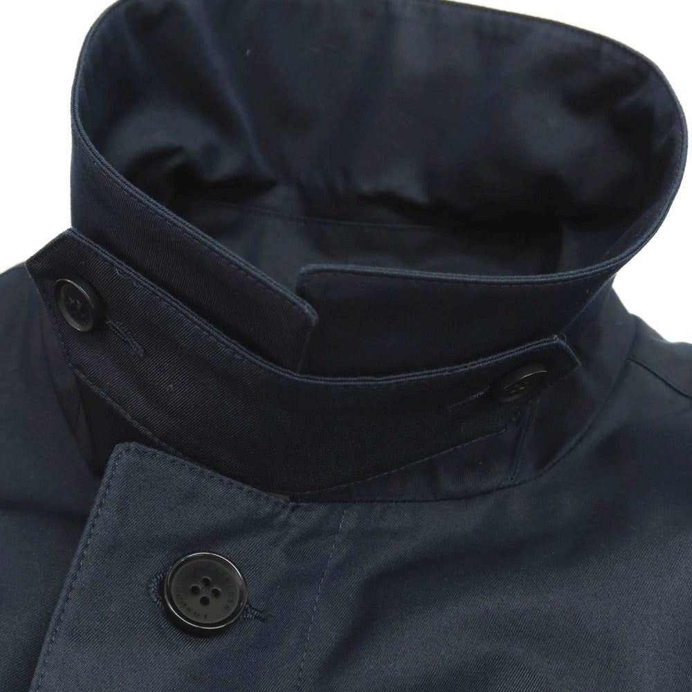 【中古】マッキントッシュ ロンドン MACKINTOSH LONDON コットンポリエステル ステンカラーコート ダークネイビー【 38 】【 状態ランクB 】【 メンズ 】