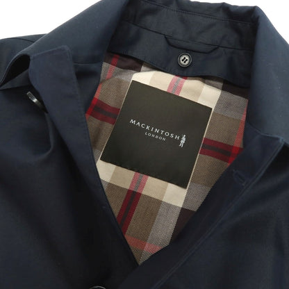 【中古】マッキントッシュ ロンドン MACKINTOSH LONDON コットンポリエステル ステンカラーコート ダークネイビー【 38 】【 状態ランクB 】【 メンズ 】
