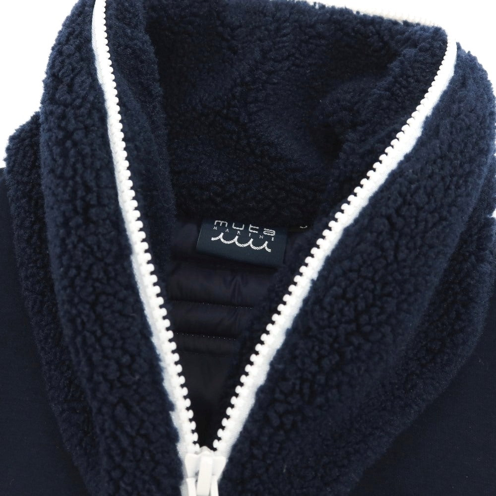 【中古】ムータ muta ナイロン キルティング切替 ダウンベスト ネイビー【 5 】【 状態ランクB 】【 メンズ 】