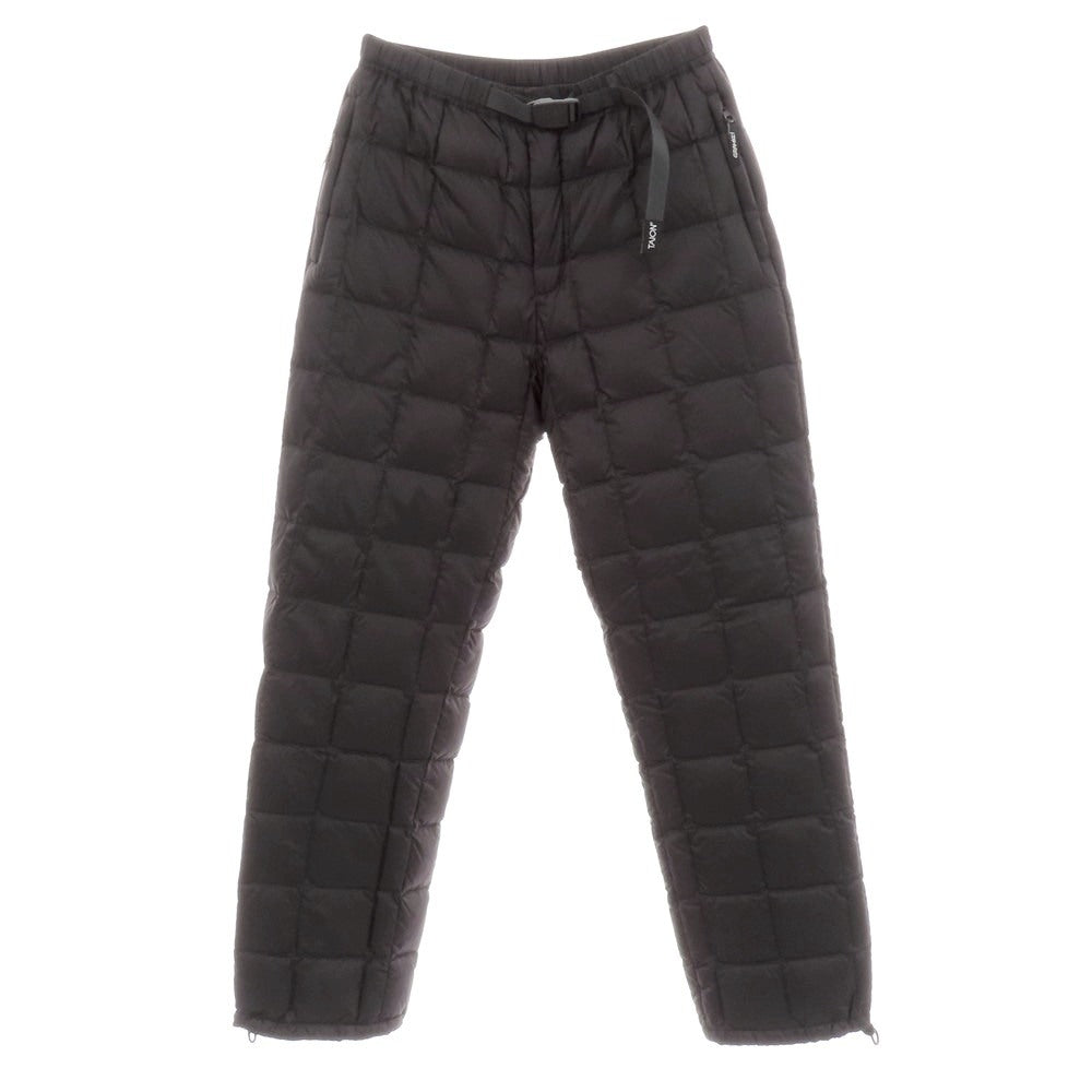 【中古】グラミチ Gramicci × TAION ナイロン ダウン イージーパンツ ブラック【 M（ASIA） 】【 状態ランクB 】【 メンズ 】