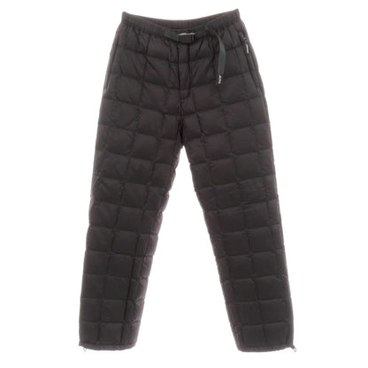 【中古】グラミチ Gramicci × TAION ナイロン ダウン イージーパンツ ブラック【 M（ASIA） 】【 状態ランクB 】【 メンズ 】