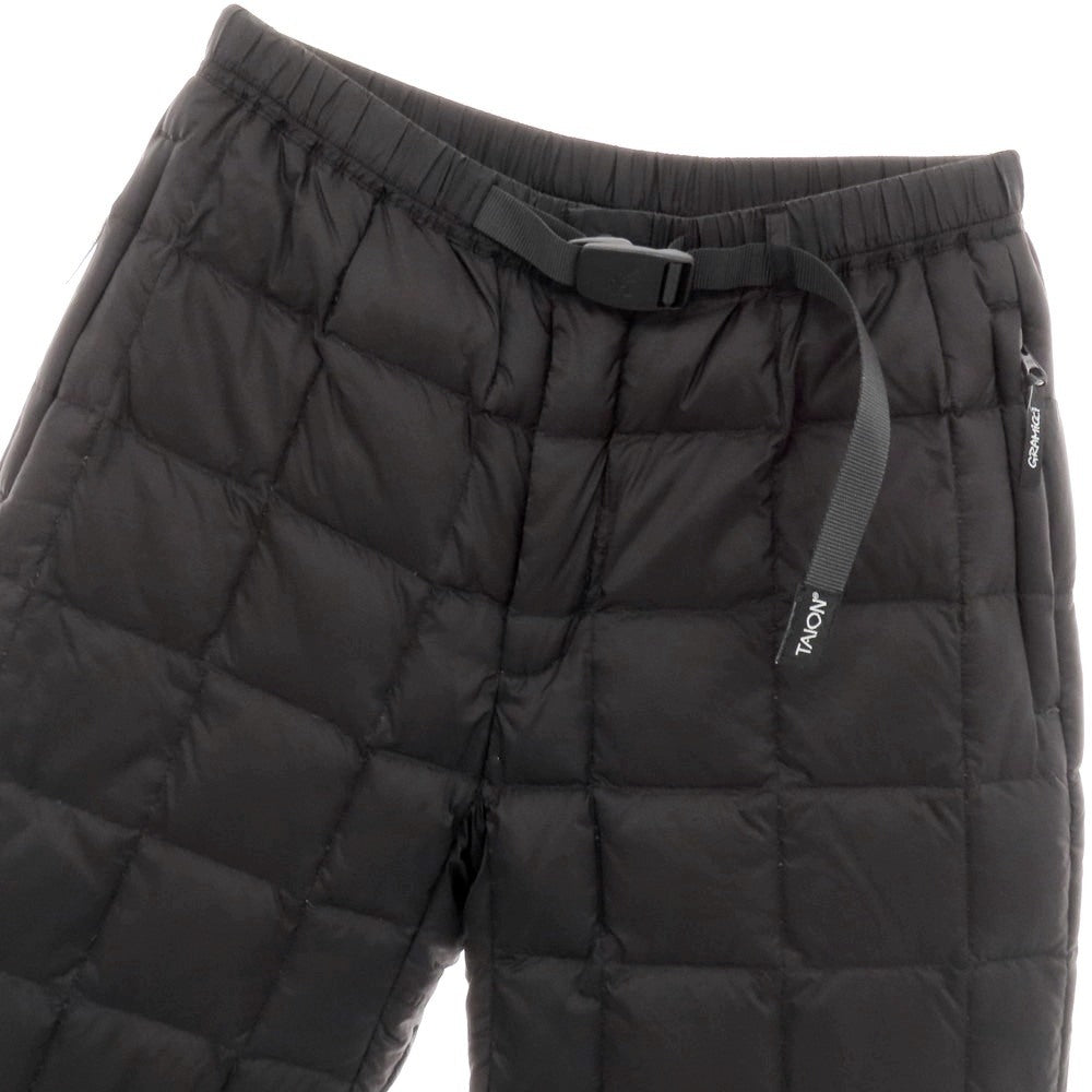 【中古】グラミチ Gramicci × TAION ナイロン ダウン イージーパンツ ブラック【 M（ASIA） 】【 状態ランクB 】【 メンズ 】