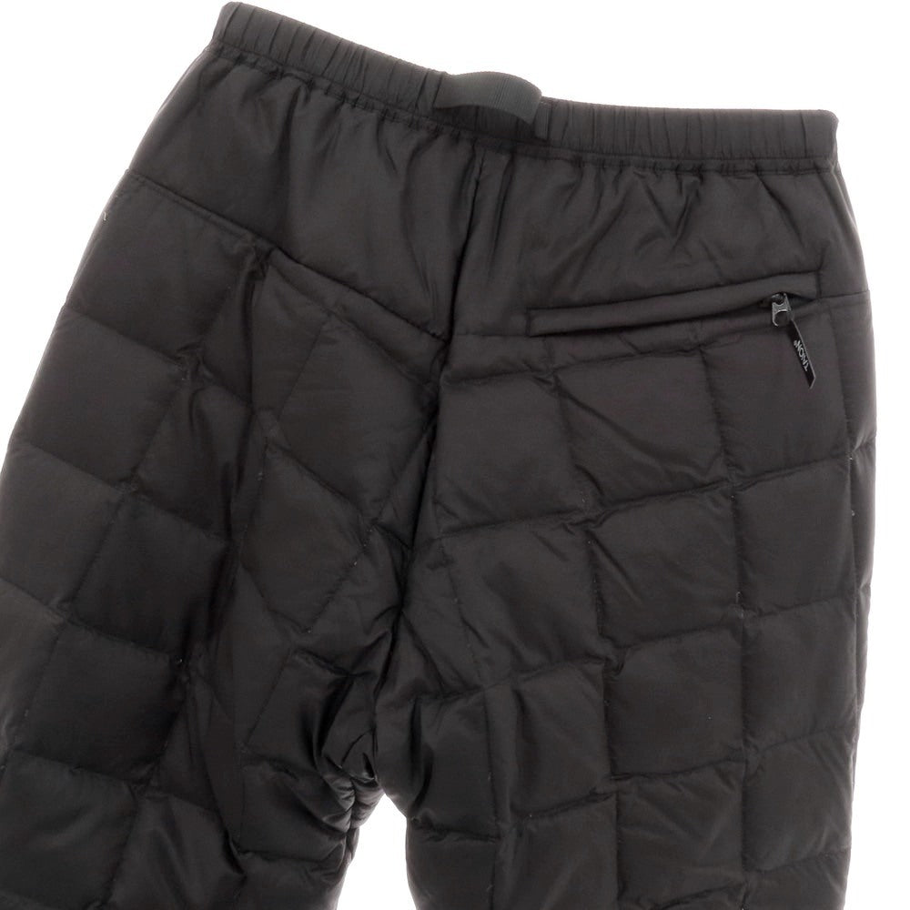 【中古】グラミチ Gramicci × TAION ナイロン ダウン イージーパンツ ブラック【 M（ASIA） 】【 状態ランクB 】【 メンズ 】