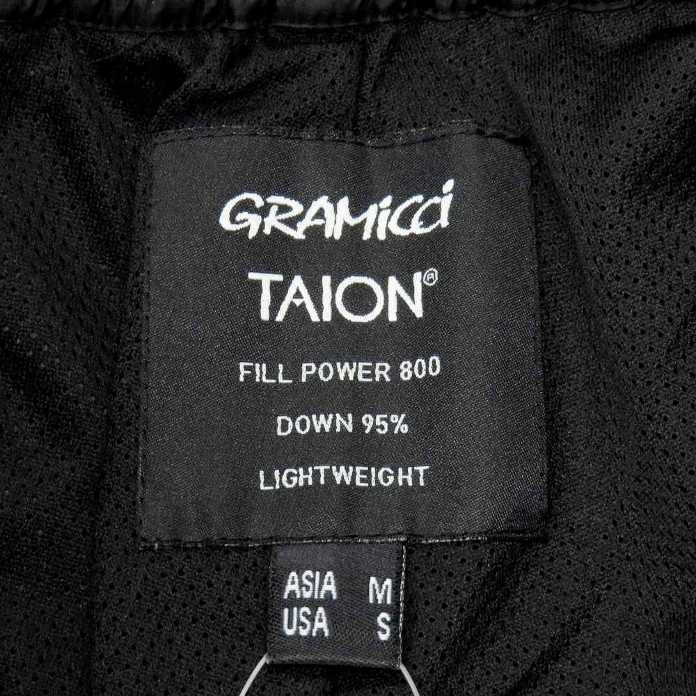 【中古】グラミチ Gramicci × TAION ナイロン ダウン イージーパンツ ブラック【 M（ASIA） 】【 状態ランクB 】【 メンズ 】