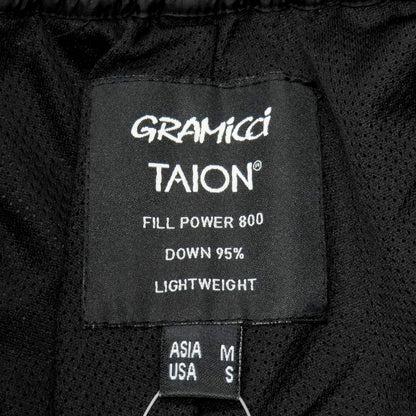 【中古】グラミチ Gramicci × TAION ナイロン ダウン イージーパンツ ブラック【 M（ASIA） 】【 状態ランクB 】【 メンズ 】