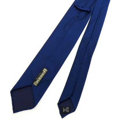 【中古】タイユアタイ TIE YOUR TIE シルク セッテピエゲ ツイル 無地ネクタイ ライトネイビー【 状態ランクB 】【 メンズ 】