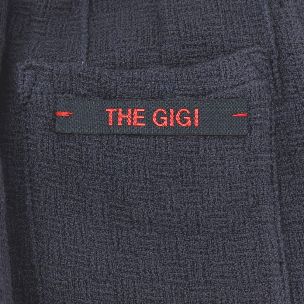 【中古】ザ ジジ THE GIGI ANGIE コットン 2B カジュアルジャケット ネイビー【 サイズ44 】【 状態ランクD 】【 メンズ 】 [BPD]