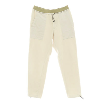 【中古】ナンバーエム NUMBER M ポリエステルレーヨン フリース イージーパンツ アイボリー【 46 】【 状態ランクB 】【 メンズ 】