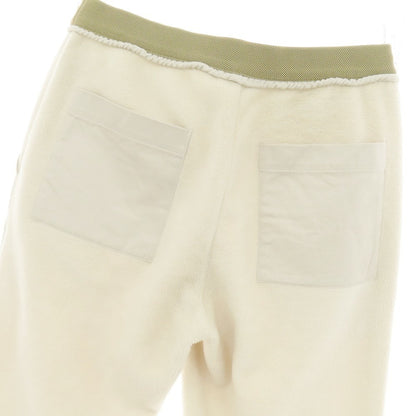 【中古】ナンバーエム NUMBER M ポリエステルレーヨン フリース イージーパンツ アイボリー【 46 】【 状態ランクB 】【 メンズ 】