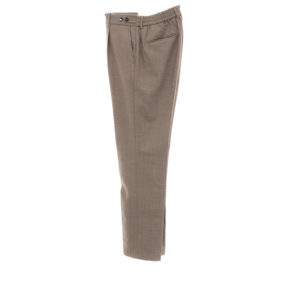 【中古】ベルウィッチ BERWICH ストレッチ ポリエステルウール イージースラックスパンツ トープ【 50 】【 状態ランクC 】【 メンズ 】