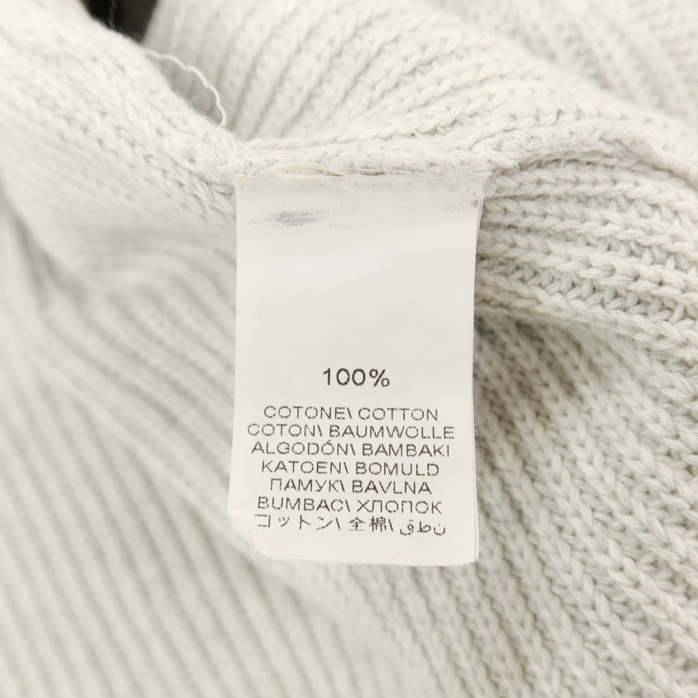 【中古】ブルネロクチネリ Brunello Cucinelli コットン ショールカラー カーディガン ライトグレー【サイズ52】【 状態ランクC 】【 メンズ 】