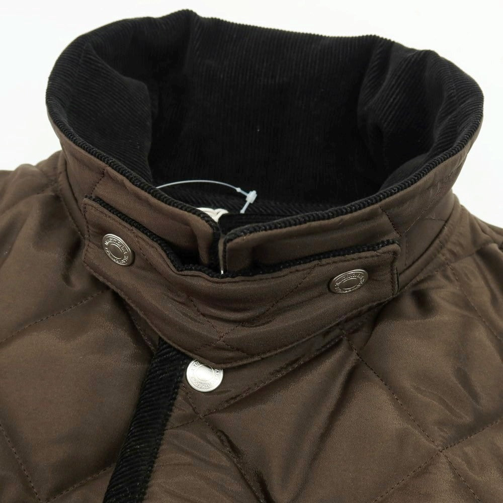 【中古】トラディショナルウェザーウェア Traditional Weatherwear 2025年秋冬 キルティングブルゾン ブラウン【 サイズ42 】【 状態ランクA 】【 メンズ 】 [APD]