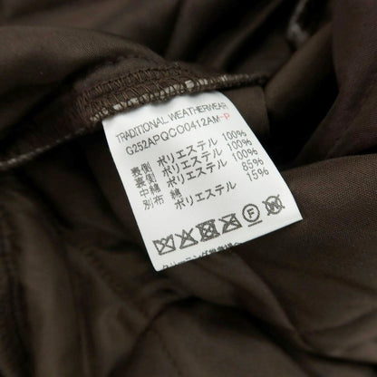【中古】トラディショナルウェザーウェア Traditional Weatherwear URBAN RESEARCH別注 2025年秋冬 キルティングブルゾン ブラウン【 42 】【 状態ランクA 】【 メンズ 】