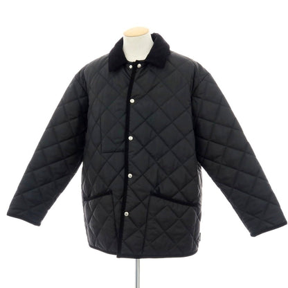 【中古】トラディショナルウェザーウェア Traditional Weatherwear URBAN RESEARCH別注 2025年秋冬 キルティングブルゾン ブラック【 42 】【 状態ランクA 】【 メンズ 】