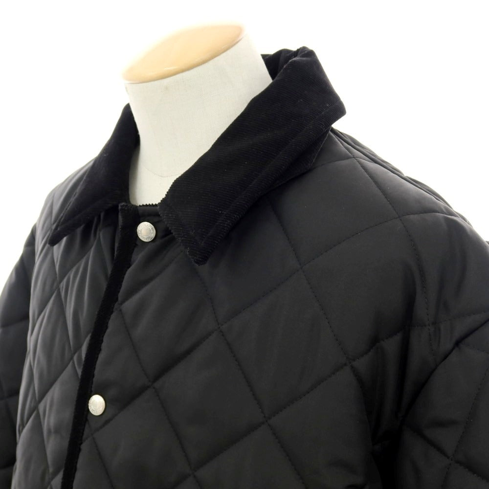 【中古】トラディショナルウェザーウェア Traditional Weatherwear URBAN RESEARCH別注 2025年秋冬 キルティングブルゾン ブラック【 42 】【 状態ランクA 】【 メンズ 】