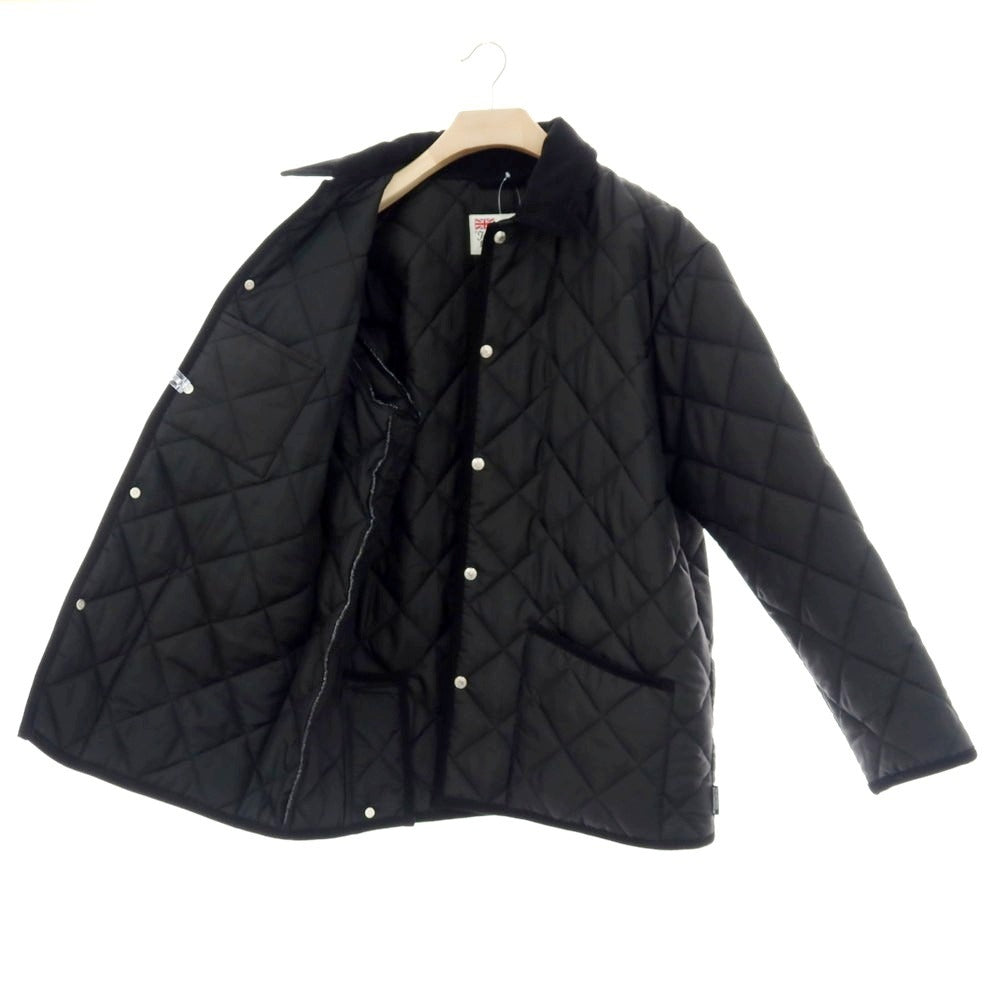 【中古】トラディショナルウェザーウェア Traditional Weatherwear URBAN RESEARCH別注 2025年秋冬 キルティングブルゾン ブラック【 42 】【 状態ランクA 】【 メンズ 】
