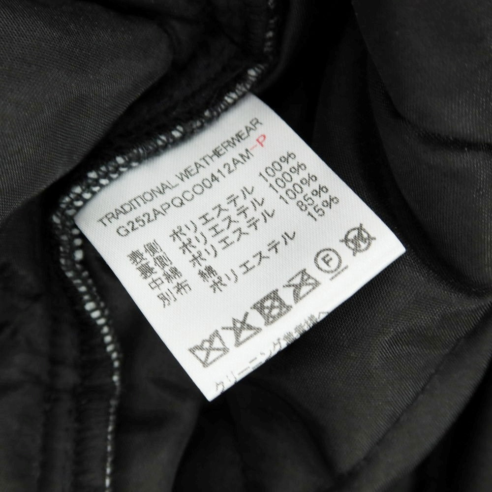 【中古】トラディショナルウェザーウェア Traditional Weatherwear URBAN RESEARCH別注 2025年秋冬 キルティングブルゾン ブラック【 42 】【 状態ランクA 】【 メンズ 】