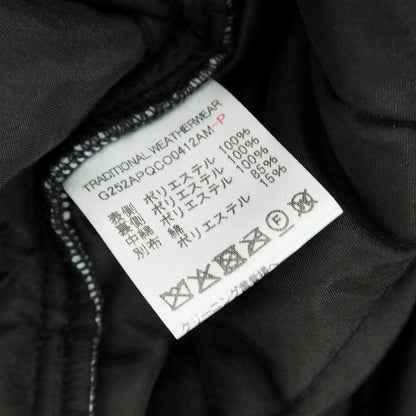 【中古】トラディショナルウェザーウェア Traditional Weatherwear URBAN RESEARCH別注 2025年秋冬 キルティングブルゾン ブラック【 42 】【 状態ランクA 】【 メンズ 】