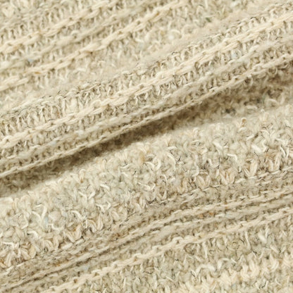 【中古】クレプスキュール crepuscule ウール系 クルーネック プルオーバーニット ベージュ【 1 】【 状態ランクA 】【 メンズ 】