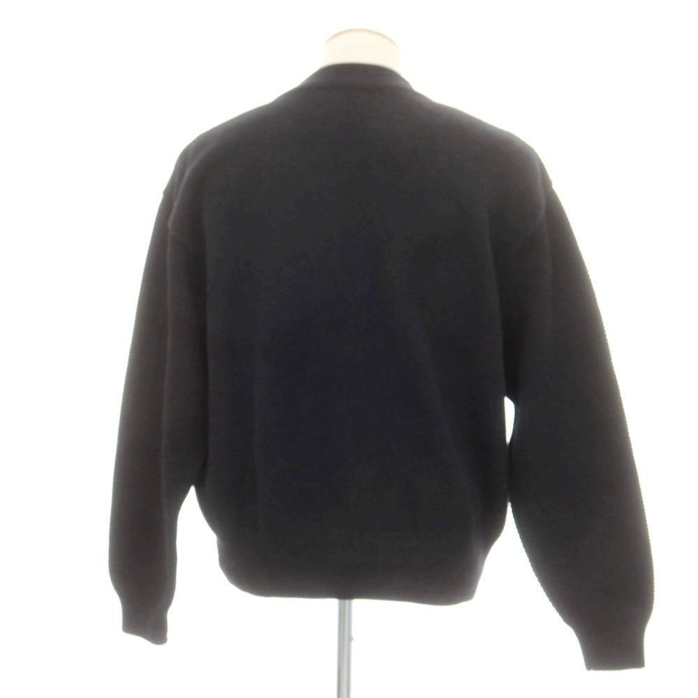 【中古】クレプスキュール crepuscule コットン系 Vネック プルオーバーニット ブラック系【 1 】【 状態ランクA 】【 メンズ 】