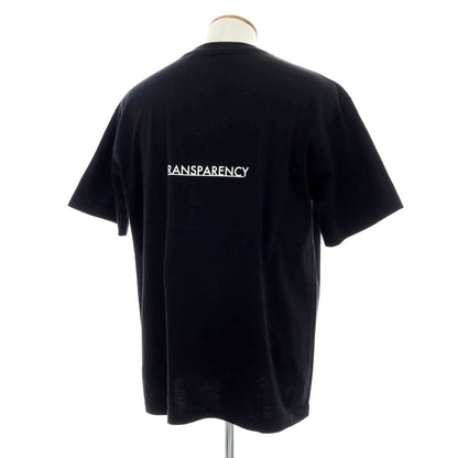 【中古】セモー semoh クルーネック プリント 半袖Ｔシャツ ブラック【 2 】【 状態ランクA 】【 メンズ 】