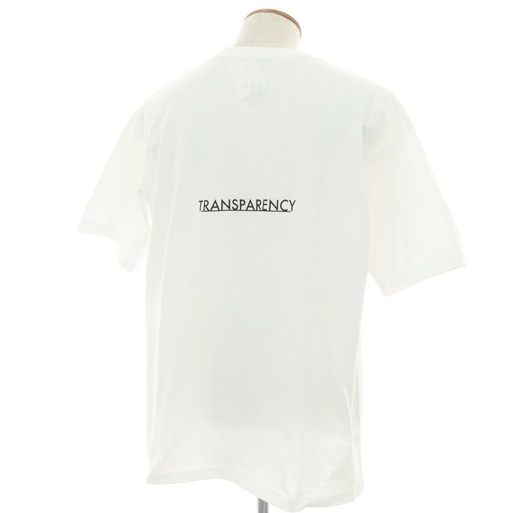 【中古】セモー semoh クルーネック プリント 半袖Ｔシャツ ホワイト【サイズ2】【 状態ランクA 】【 メンズ 】[EPD]