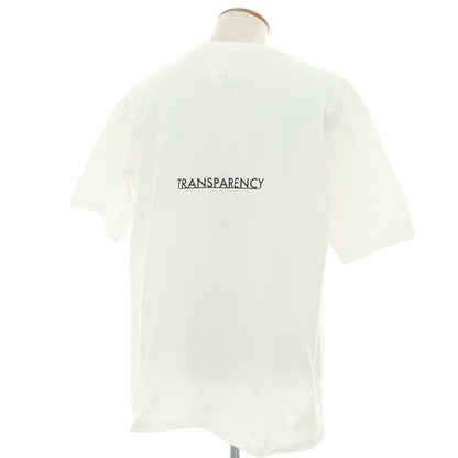 【中古】セモー semoh クルーネック プリント 半袖Ｔシャツ ホワイト【 2 】【 状態ランクA 】【 メンズ 】