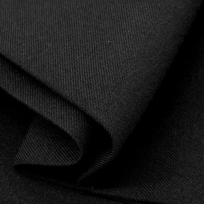 【中古】ラングラー Wrangler ポリエステル系 ワイドセミフレア カジュアルスラックスパンツ ブラック【 表記なし（L位） 】【 状態ランクA 】【 メンズ 】