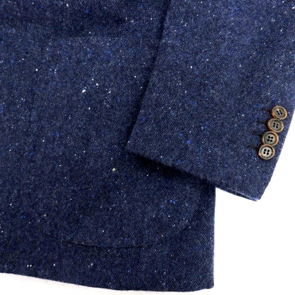 【中古】オラッツィオ ルチアーノ Orazio Luciano カシミヤ 3B テーラードジャケット ライトネイビー【 48 】【 状態ランクB 】【 メンズ 】