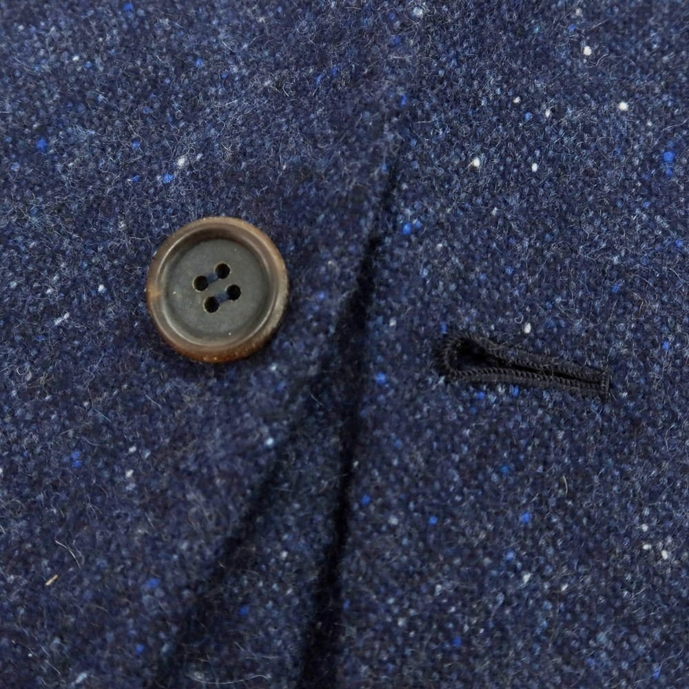 【中古】オラッツィオ ルチアーノ Orazio Luciano カシミヤ 3B テーラードジャケット ライトネイビー【 48 】【 状態ランクB 】【 メンズ 】