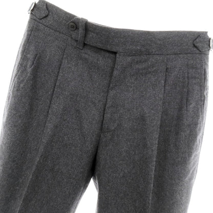 【中古】リングヂャケット RING JACKET ウール ドレススラックスパンツ ダークグレー【 46 】【 状態ランクB 】【 メンズ 】