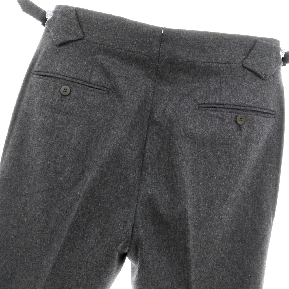 【中古】リングヂャケット RING JACKET ウール ドレススラックスパンツ ダークグレー【 46 】【 状態ランクB 】【 メンズ 】