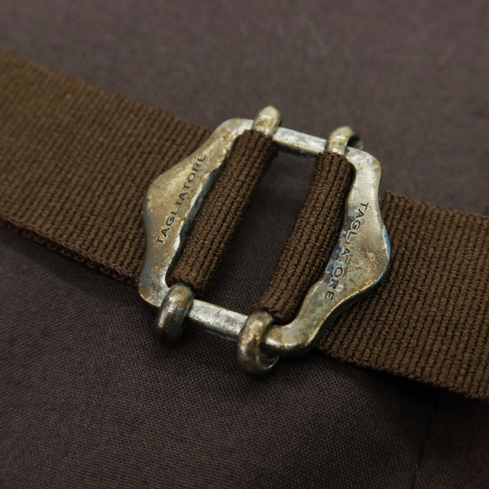 【中古】タリアトーレ TAGLIATORE BRIAN/F ウールポリウレタン カジュアル系ジレ ベスト ブラウン【 44 】【 状態ランクB 】【 メンズ 】